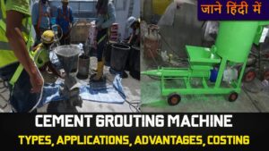 cement grouting machine in hindi